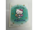 YES Pasta Hello Kitty L A4 Signos Aqu�rio com Canaleta